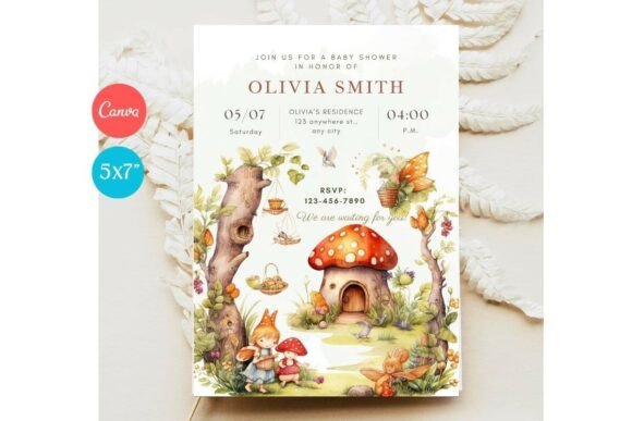 Baby Shower Invitation Template 438