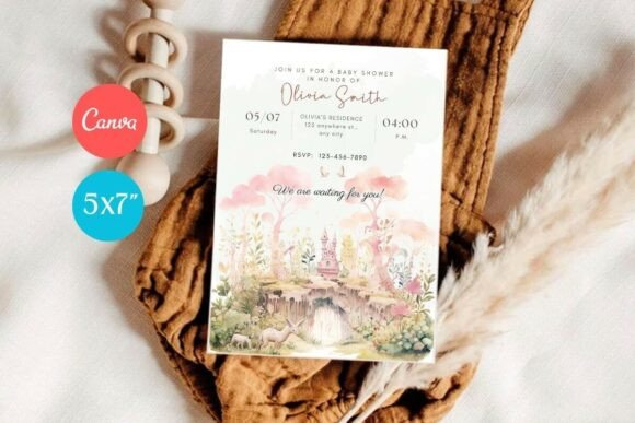 Baby Shower Invitation Template 439