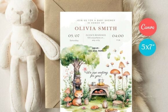 Baby Shower Invitation Template 440