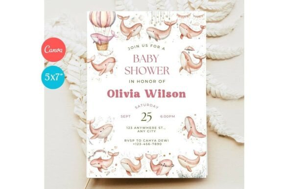 Baby Shower Invitation Template 442