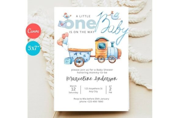 Baby Shower Invitation Template 446