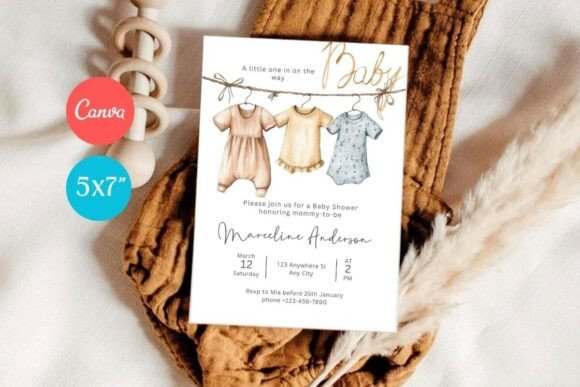 Baby Shower Invitation Template 447