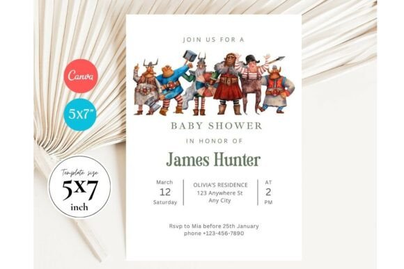 Baby Shower Invitation Template 453