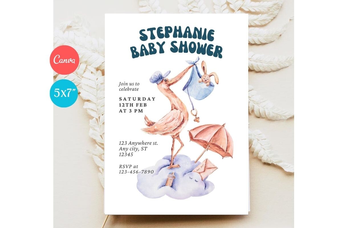 Baby Shower Invitation Template 454
