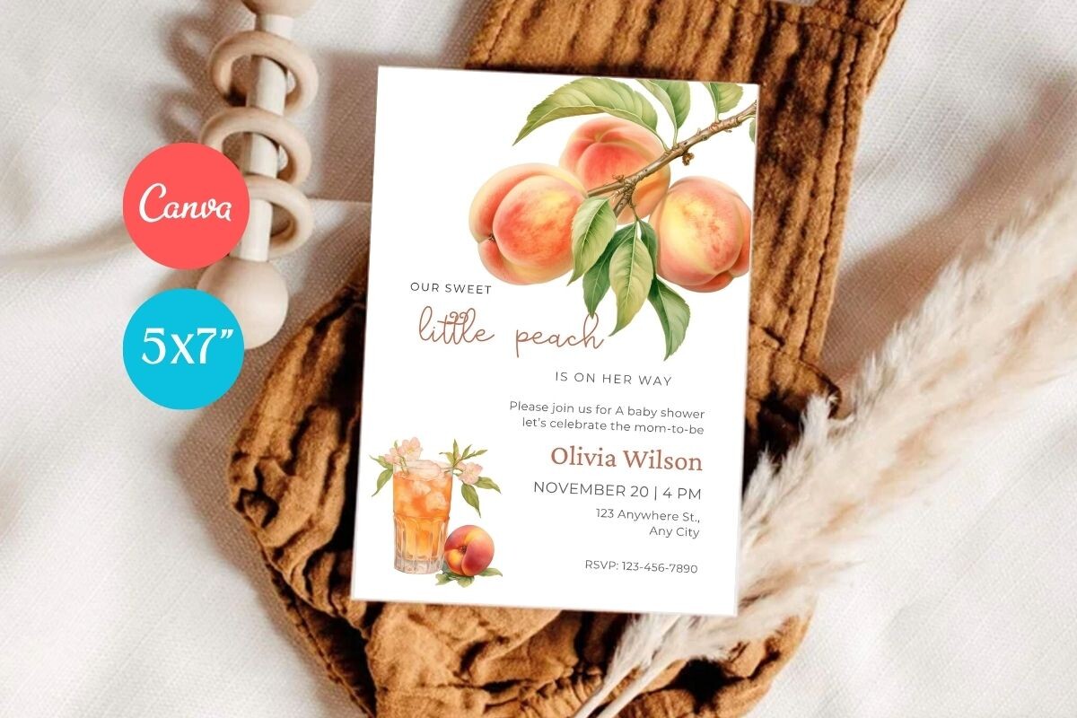 Baby Shower Invitation Template 455