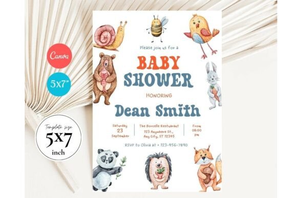 Baby Shower Invitation Template 461