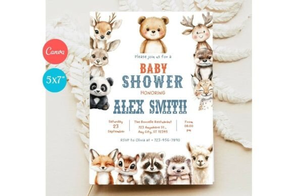 Baby Shower Invitation Template 462