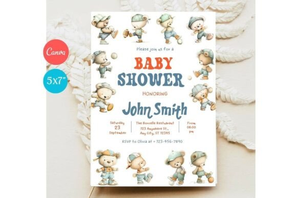 Baby Shower Invitation Template 466
