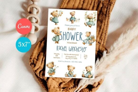 Baby Shower Invitation Template 467