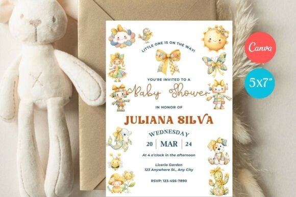 Baby Shower Invitation Template 468