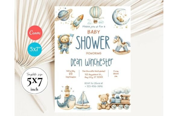 Baby Shower Invitation Template 469