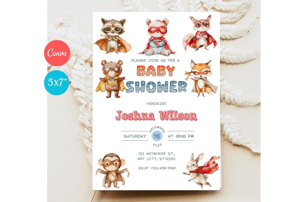 Baby Shower Invitation Template 470
