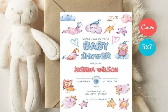 Baby Shower Invitation Template 472