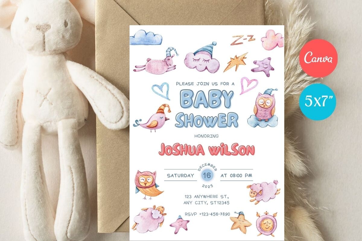 Baby Shower Invitation Template 472