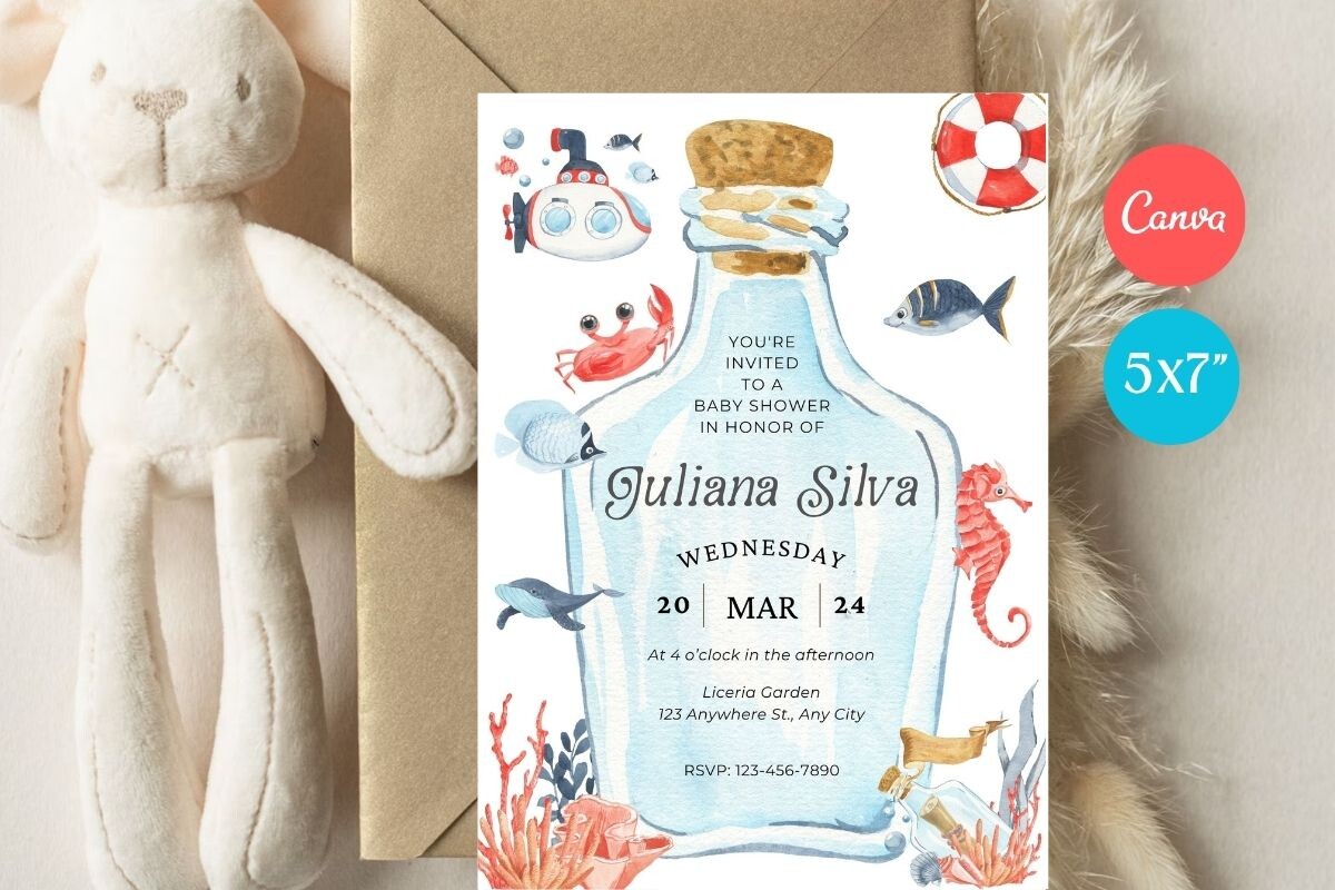 Baby Shower Invitation Template 480