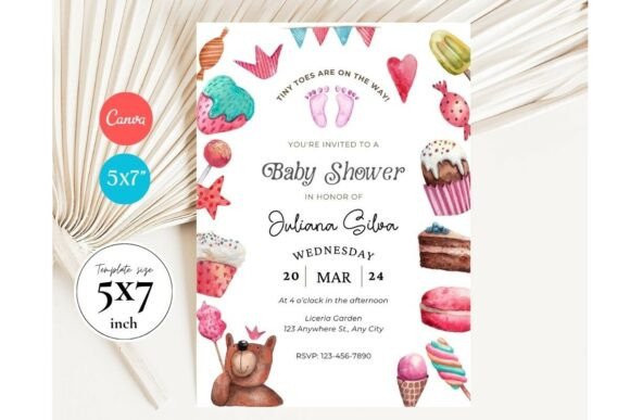 Baby Shower Invitation Template 481