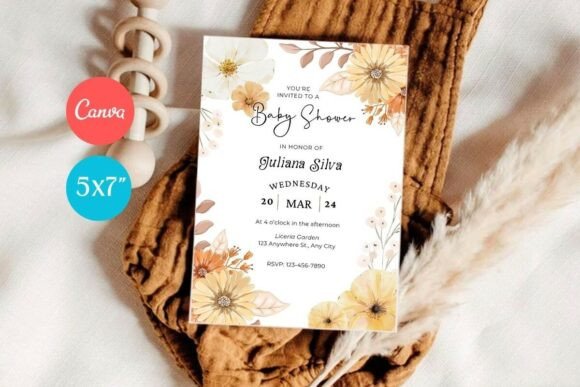 Baby Shower Invitation Template 483