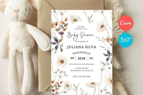Baby Shower Invitation Template 484