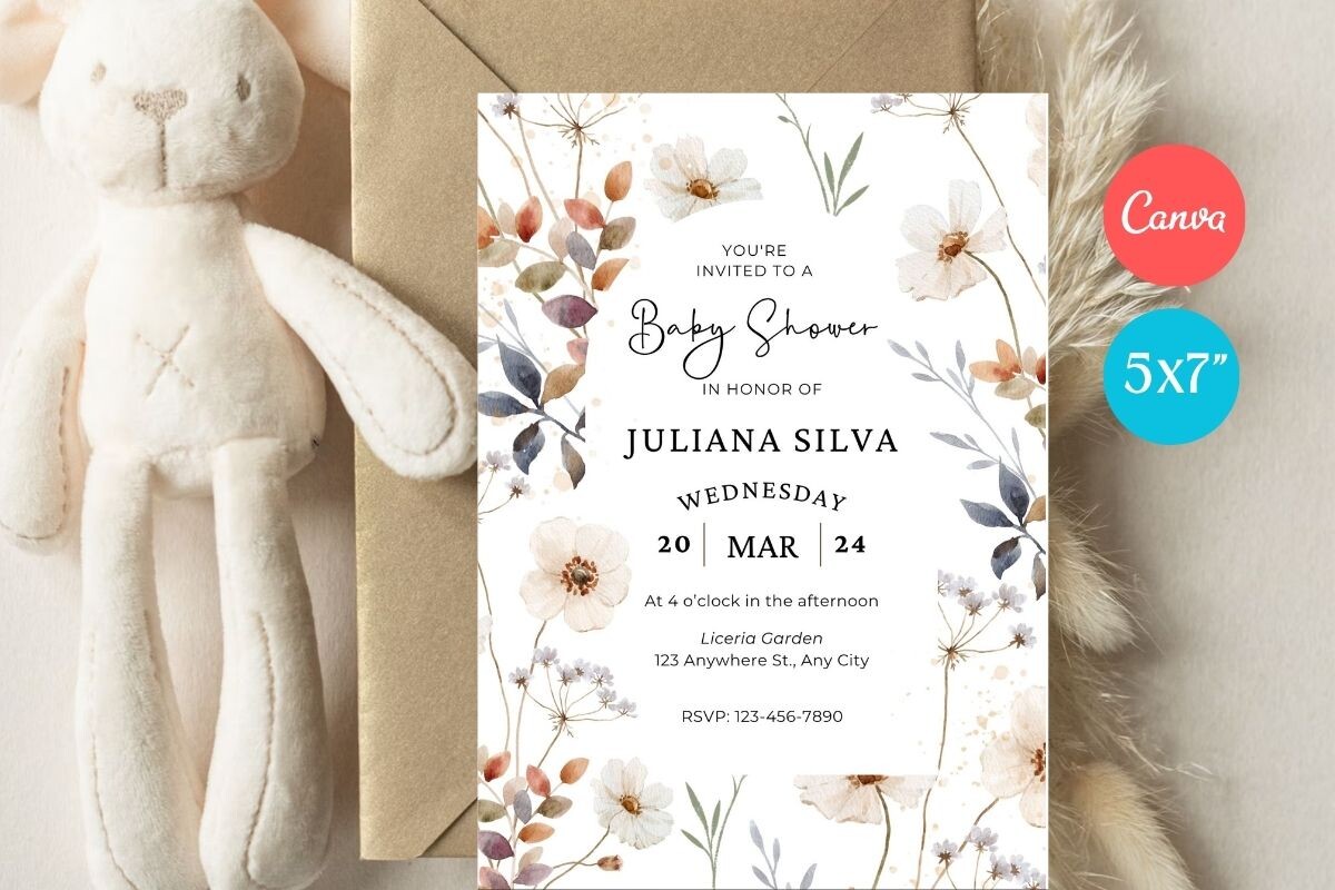 Baby Shower Invitation Template 484