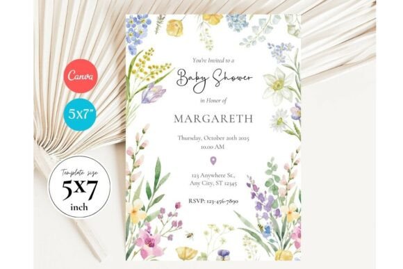 Baby Shower Invitation Template 485