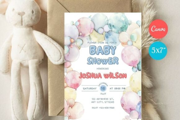 Baby Shower Invitation Template 488