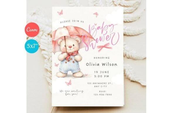 Baby Shower Invitation Template 494