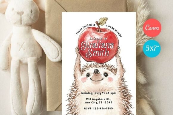 Baby Shower Invitation Template 496