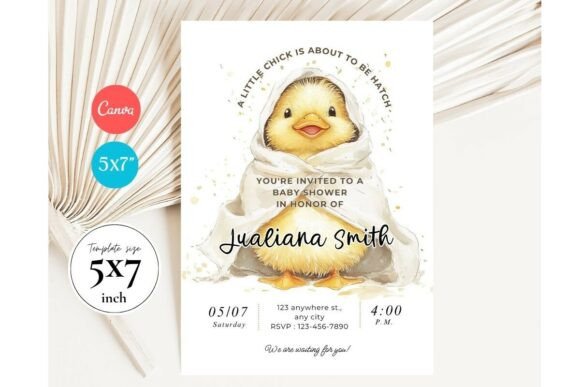 Baby Shower Invitation Template 497