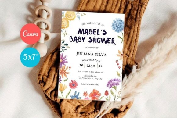 Baby Shower Invitation Template 499