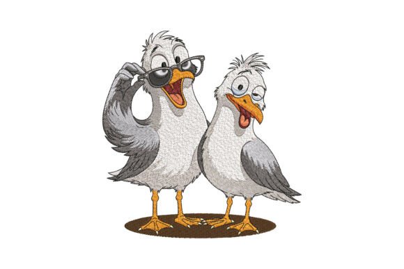 Cute Seagulls