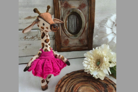 Giraffe Girl Doll Sewing Pattern