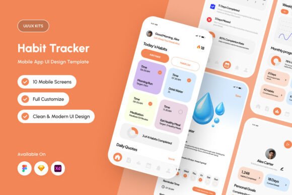 Habita - Habit Tracker Mobile App