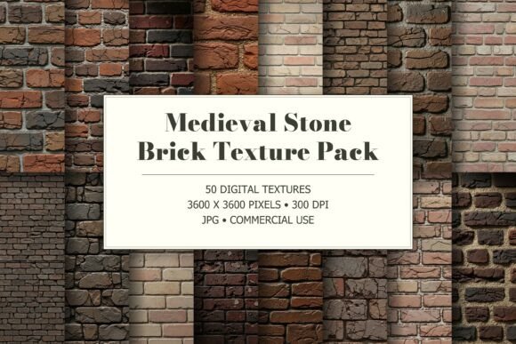 Medieval Stone Brick Texture Pack