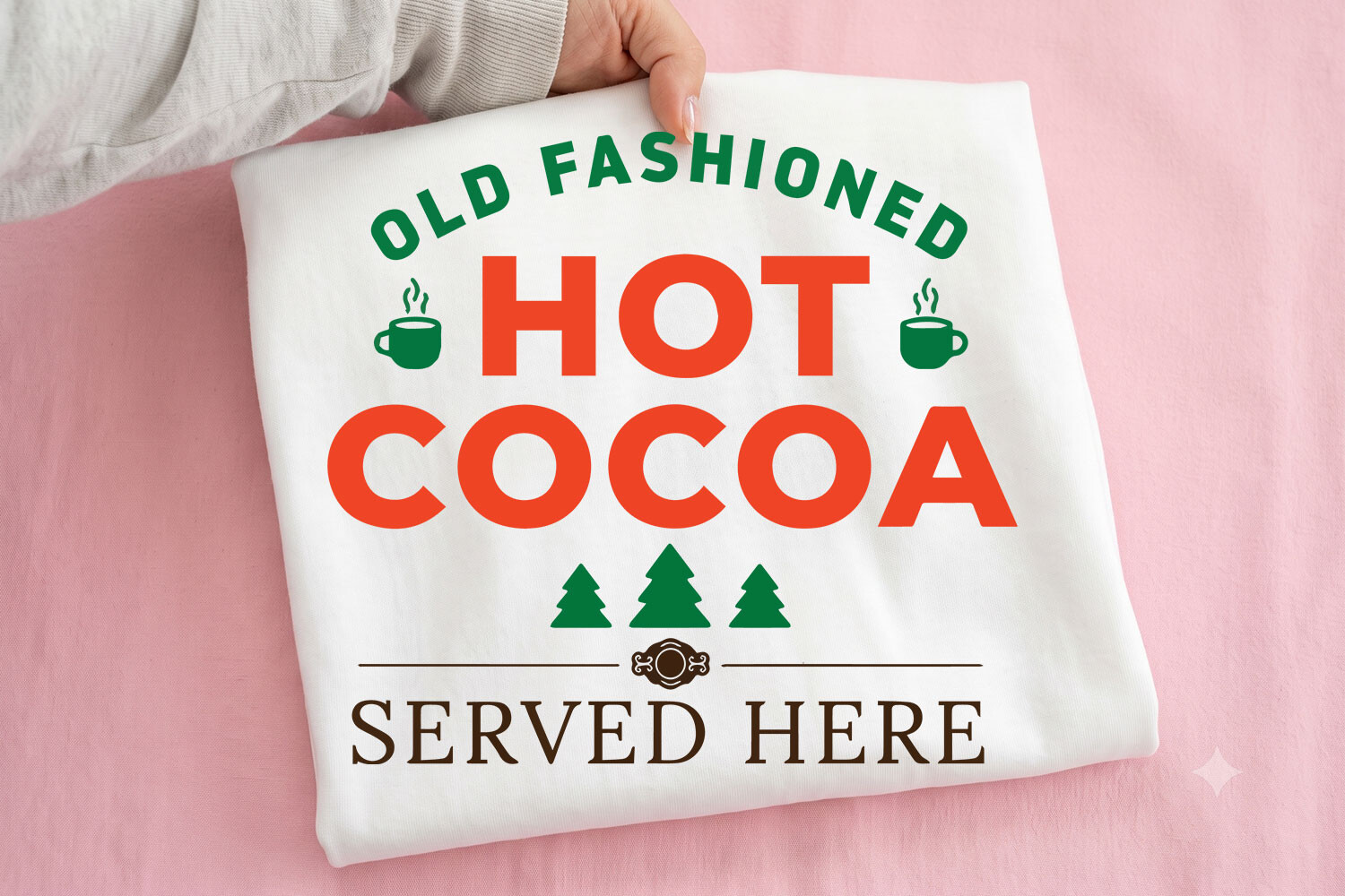 Old Fashioned Hot Cocoa SVG