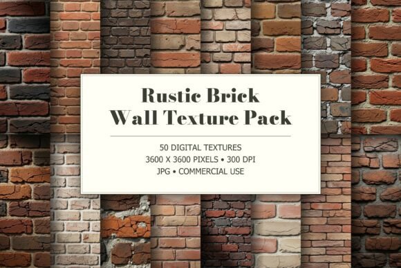 Rustic Brick Wall Texture Pack