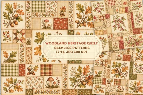 Seamless Paper: Woodland Heritage Quilt