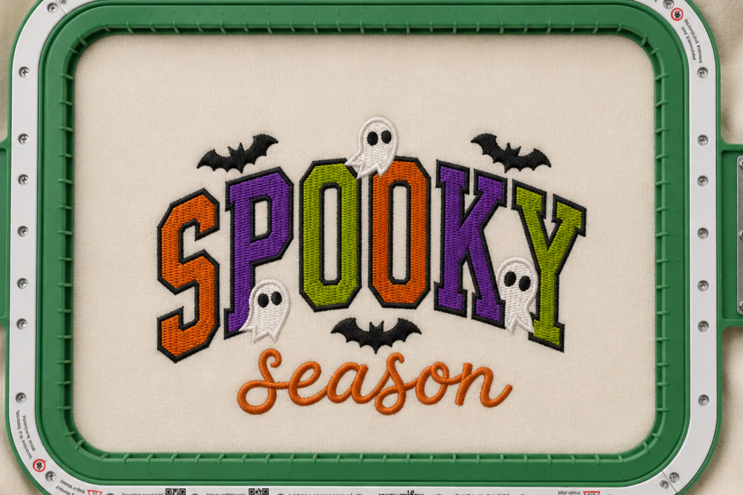 Spooky Season Halloween Embroidery