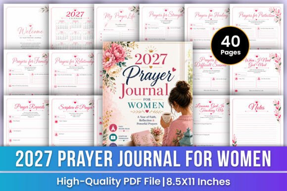 2027 Prayer Journal for Women | Faith