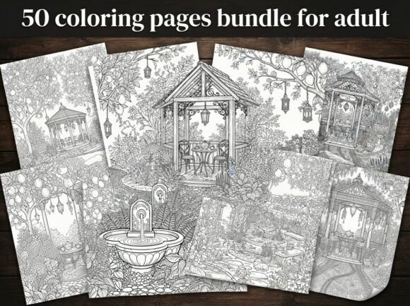 50 Secret Garden Lemon Tree Coloring