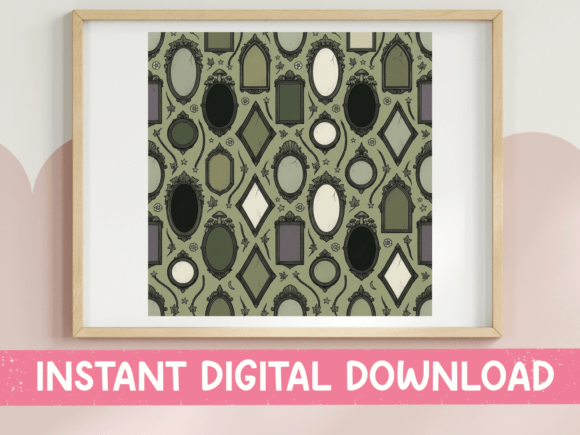 Antique Mirror Gallery Pattern