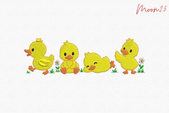 Baby Ducklings Cartoon