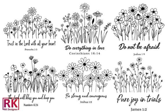 Inspirational Bible Verse SVG Bundle