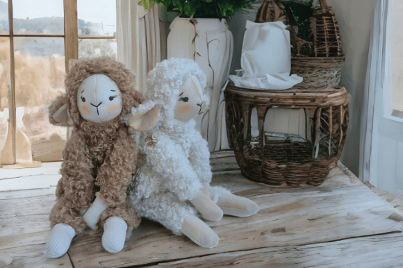Lamb Plush Sewing Pattern PDF