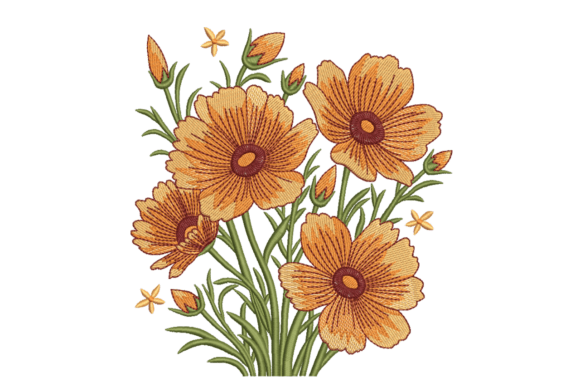Orange Wildflower
