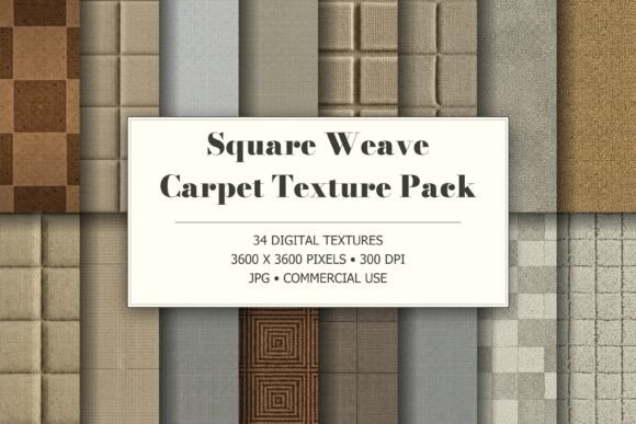 Square Weave Carpet Texture Pack