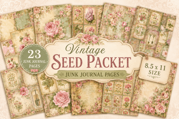 Vintage Seed Packet Junk Journal