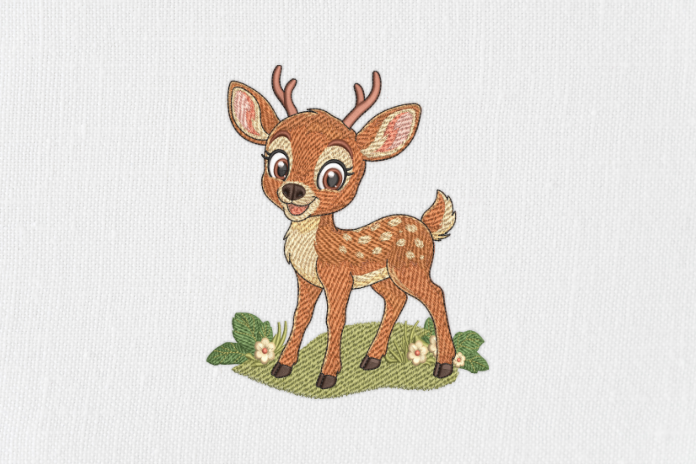 Whimsical Woodland Fawn
