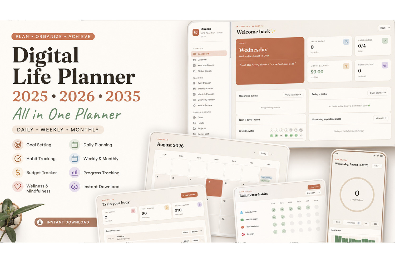 All-in-One Digital Life Planner
