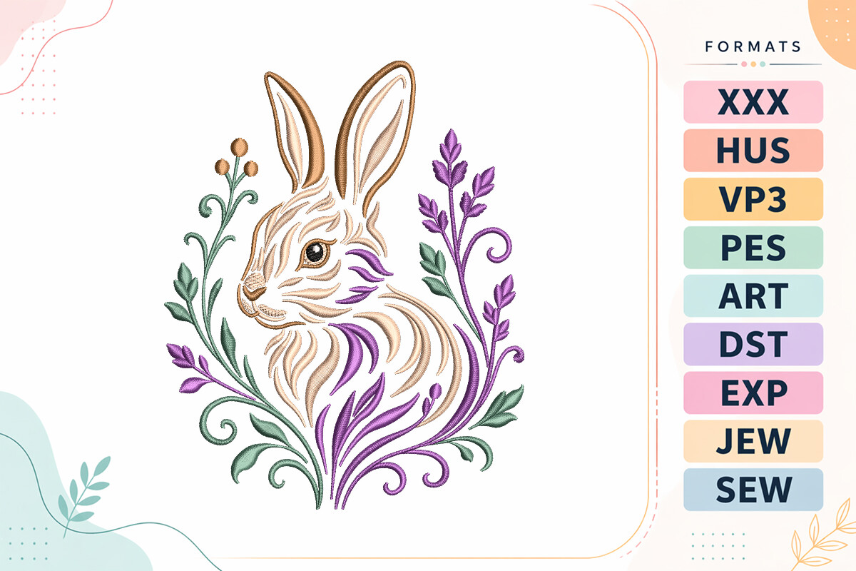 Boho Rabbit Art