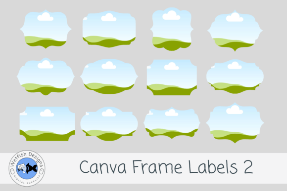 Canva Frame Labels Bundle 2